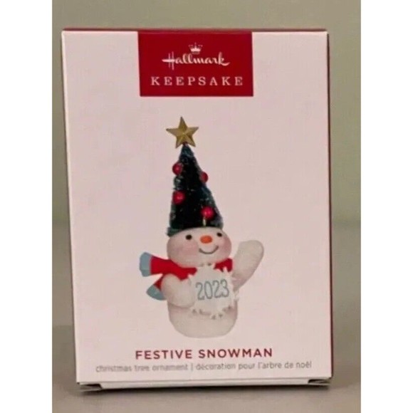Hallmark Festive Snowman - Picture 4 of 6